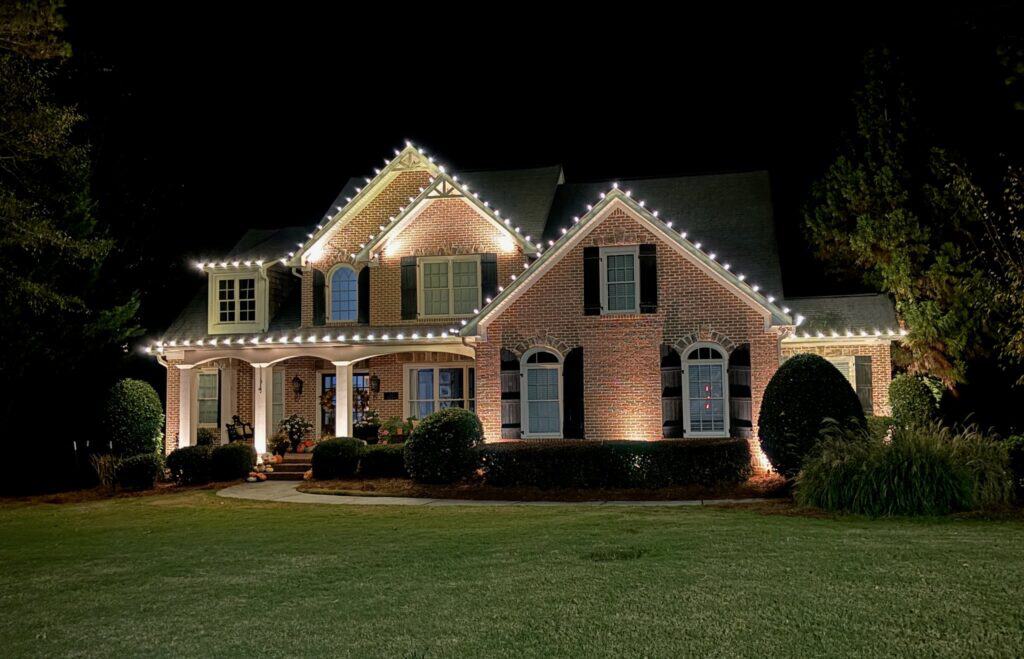 Christmas Light install in Rome GA
